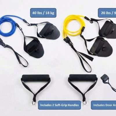 Dual-Resistance Swim Training Cord Set